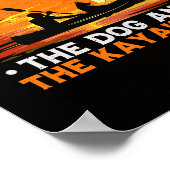 Home is Where the Dog and Kayak Are ポスター (角)
