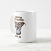 Home Is Where The Dog Is コーヒーマグカップ (正面左)