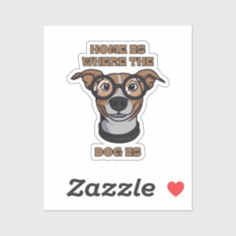 Home Is Where The Dog Is シール