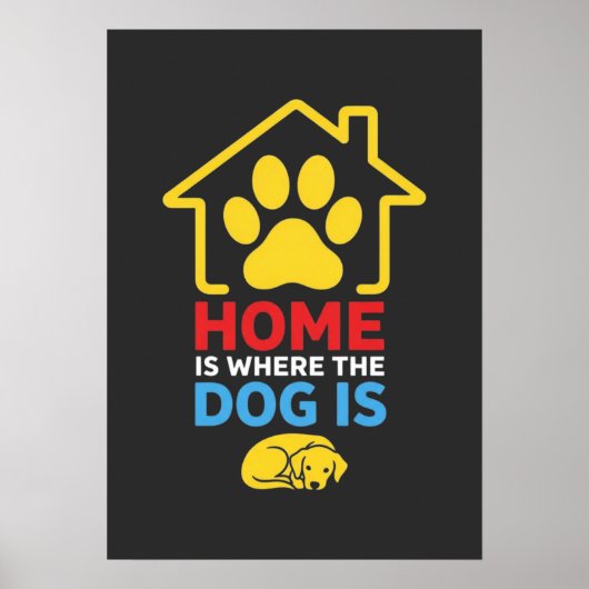 Home is Where the Dog Is ポスター (正面)