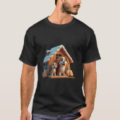 Home Is Where the Dog Is Tシャツ (正面)