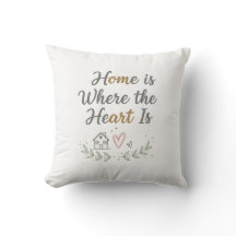 Home Is Where the Heart Is – 居心地の良いウォールアートの引用