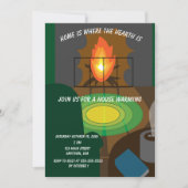 Home is where the hearth is 招待状 (正面)