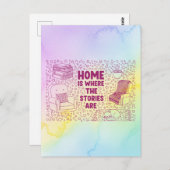 Home Is Where the Stories Are ポストカード (正面/裏面)
