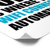 Home is Where the Wi-Fi Connects Automatically ポスター (角)