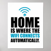 Home is Where the Wi-Fi Connects Automatically ポスター (正面)
