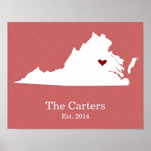 Home is Where Your ハート- Virginia ポスター (正面)