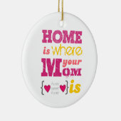 Home is where your mom is セラミックオーナメント (右)