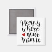 Home is Where Your Mom is Mother's Day |マグネット マグネット (正面/裏面)