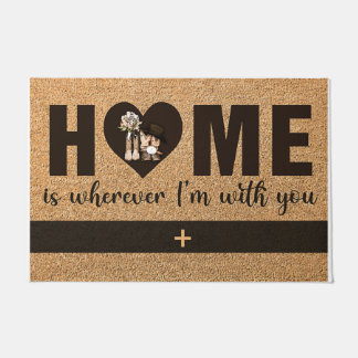 Home Is Wherever I'm With You ドアマット