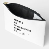 Home Is Wherever Mom Is – Gift For Mom アクセサリーポーチ (見開き)