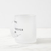 Home Is Wherever Mom Is – Gift For Mom フロストグラスマグカップ (正面左)