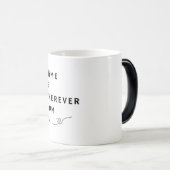 Home Is Wherever Mom Is – Gift For Mom モーフィングマグカップ (正面右)