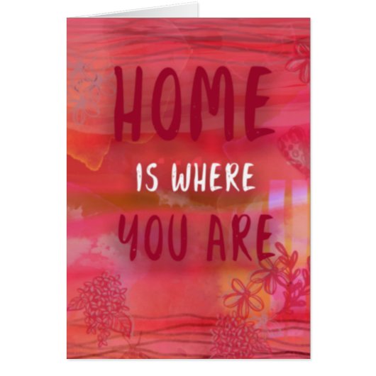 Home Is You Hore You-MDカード (正面)