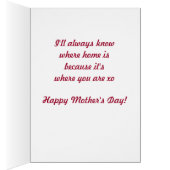 Home Is You Hore You-MDカード (内側 (右))