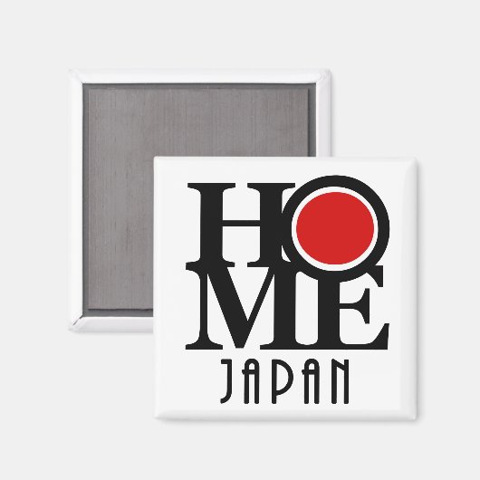 HOME Japan (英語) マグネット (正面/裏面)
