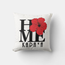 HOME Kapa'a，ハワイレッドハイビスカス