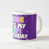 HOME/KITCHEN BIRTHDAY CHEER UP SPECIALTY MUG  ジャンボコーヒーマグカップ (正面右)