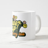 HOME/KITCHEN CHEER UP WORRY LESS SPECIALTY MUG  ジャンボコーヒーマグカップ (正面右)