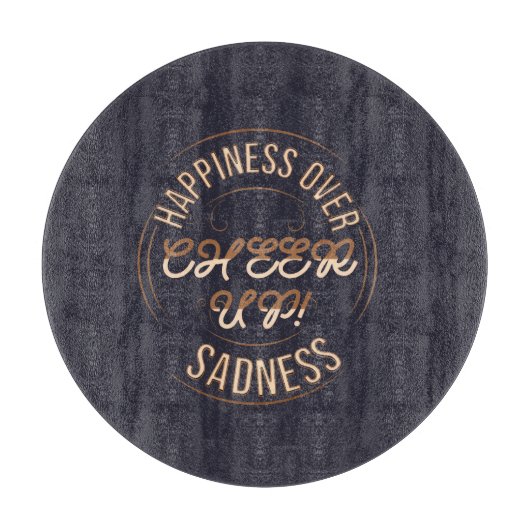 HOME/KITCHEN CHOOSE HAPPY CHEER UP CUTTING BOARD  カッティングボード (正面)