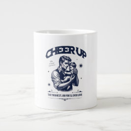 HOME/KITCHEN DADDY CHEER UP SPECIALTY MUG ジャンボコーヒーマグカップ