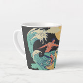 Home/Kitchen Energy Flow Lessons Learn Latte Mug カフェラテマグ (左アングル)