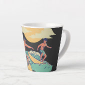 Home/Kitchen Energy Flow Lessons Learn Latte Mug カフェラテマグ (右アングル)