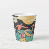 Home/Kitchen Energy Flow Lessons Learn Latte Mug カフェラテマグ (正面)