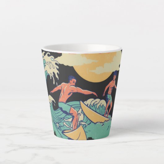 Home/Kitchen Energy Flow Lessons Learn Latte Mug カフェラテマグ (正面)