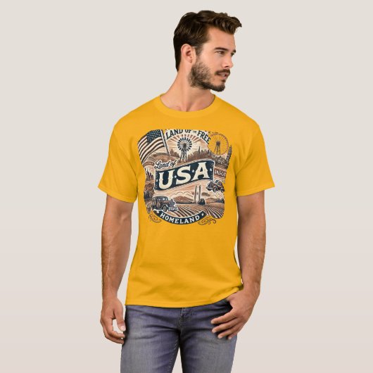 Home land America Tシャツ (正面フル)