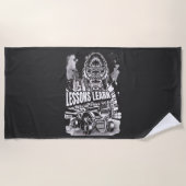 Home Legendary Gorilla Lessons Learn Beach Towel ビーチタオル (正面)