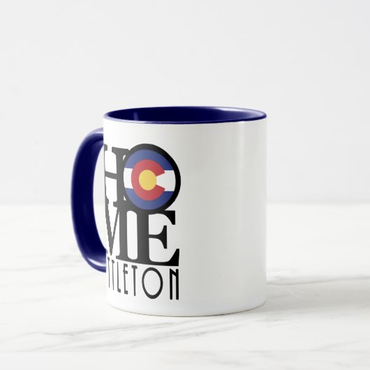 HOME Littleton CO 11oz マグカップ (正面左)