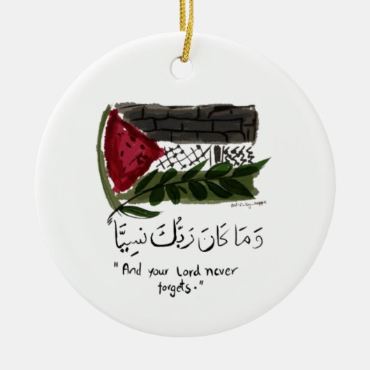 Home & Living  セラミックオーナメント (正面)