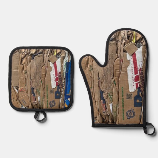 Home & Living > Kitchen & Dining > Table & Kitchen 鍋つかみ&鍋敷きセット (正面)