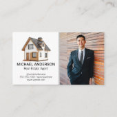 Home Logo | Real Estate Agent | Properties 名刺 (正面)
