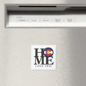 HOME Lone Tree Colorado 4x4"マグネット マグネット (インサイチュ (食洗機))