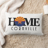 HOME / LOVE両面ピローCornvilleアリゾナ ランバークッション (ブランケット)