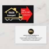 Home Mover Logistic Support Truck 名刺 (正面/裏面)