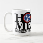 HOME Murfreesboro, Tennessee 15oz Coffee Mug コーヒーマグカップ (左)