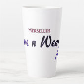 Home n Wearsロゴ カフェラテマグ (正面)