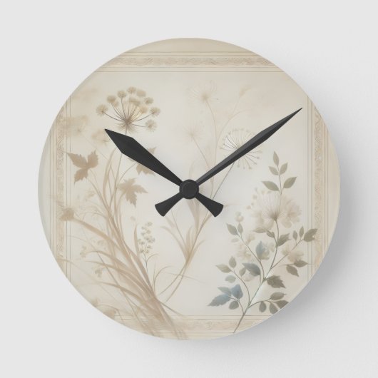 Home of Harmony ラウンド壁時計 (正面)