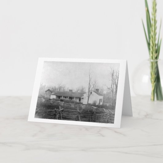 Home of Outlaw Jess James Photograph カード (正面)