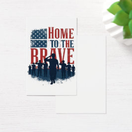 Home of the Brave Salute Tee