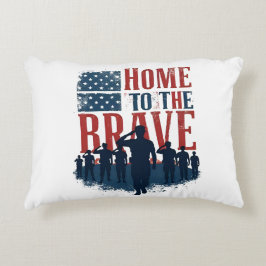 Home of the Brave Salute Tee アクセントクッション