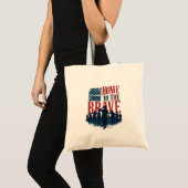 Home of the Brave Salute Tee トートバッグ (正面(商品))