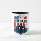 Home of the Brave Salute Tee マグカップ (中央)
