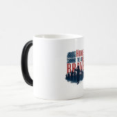 Home of the Brave Salute Tee モーフィングマグカップ (正面左)
