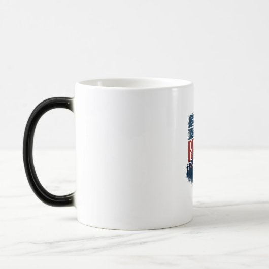 Home of the Brave Salute Tee モーフィングマグカップ (左)