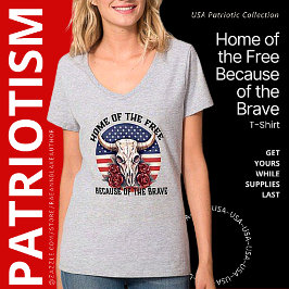 Home of the free for the Brave T-Shirt Tシャツ
