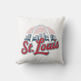 Home of the Gateway Arch, St. Louis Heritage クッション